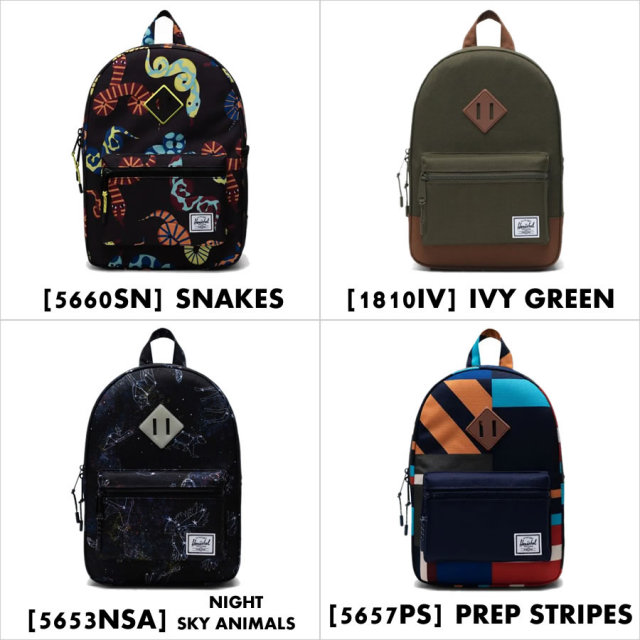 ハーシェル,HERSCHEL,キッズ,子供,リュック,リュックサック,バックパック,子供用HERITAGEKIDS