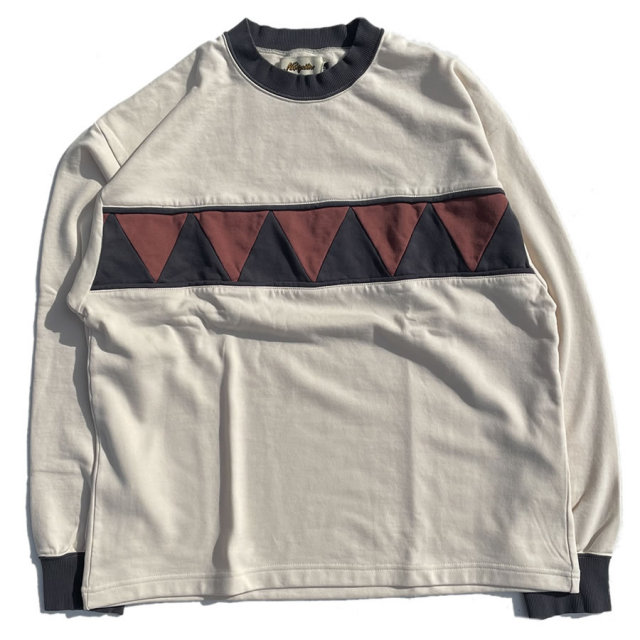 NASNGWAM,ナスングワム,トレーナー,スウェットクルーネック,C0518902,ナチュラルホワイト,日本製