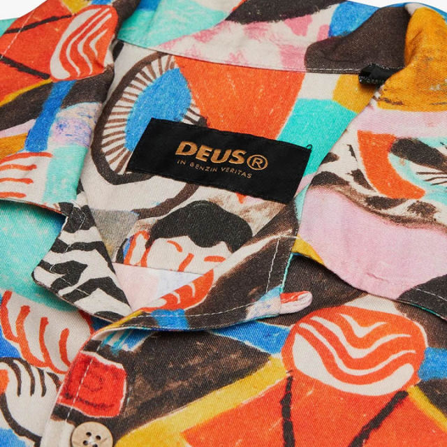 DEUS EX MACHINA ( デウスエクスマキナ ) / 半袖 オープンカラー