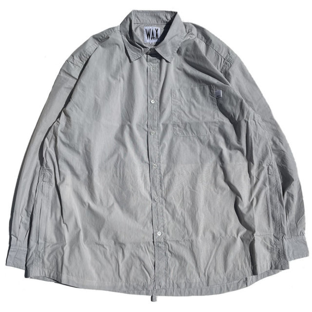 WAX(ワックス) / スプリング バルーンシャツジャケット / BALLOON SHIRTS JACKET - PIN STRIPE /  WX-0258 / メンズ THM