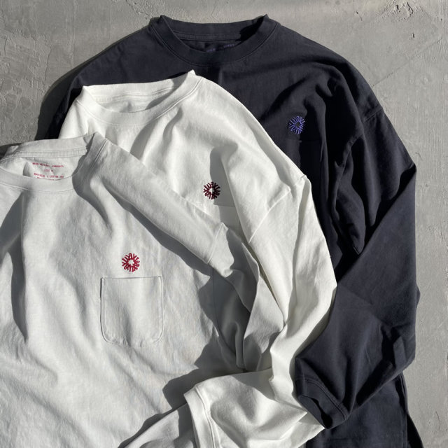 WAX,ワックス長袖Tシャツ,ロンT,TEE,メンズ,アメカジ,新作,正規取り扱い,通販,店舗,大阪,亀,THM