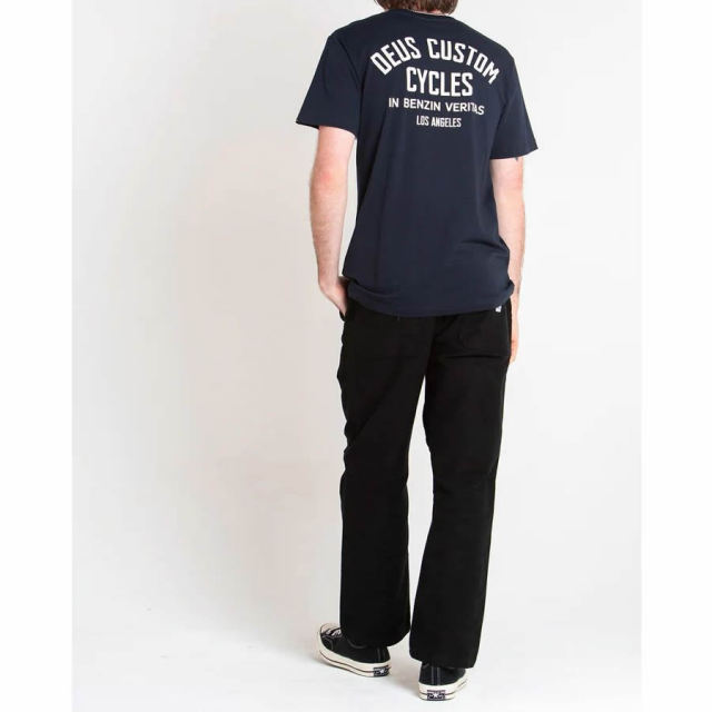 国内発送【DEUS EX MACHINA】Plymouth Tee-Navy-ボックスTシャツ 楽天市場】デウスエクスマキナ ボックス Tシャツ メンズ