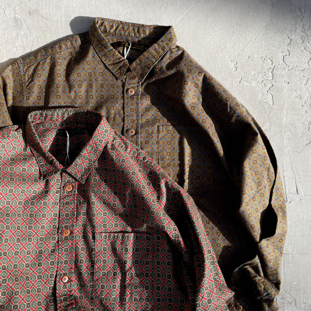 NASNGWAM,ナスングワム,デッドストック,シャツ,日本製