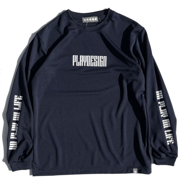 PLAYDESIGN,プレイデザイン,P01,プレイ,PLAY,長袖,Tシャツ,ロンT,新作,ドライ