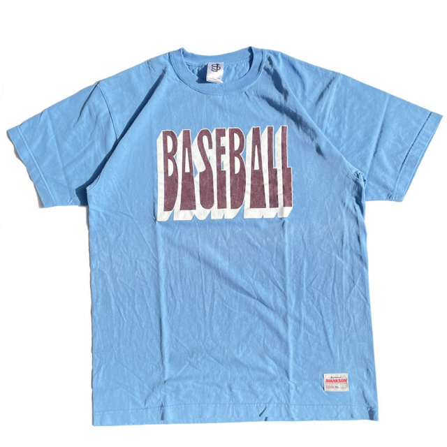 JHANKSON(ジャンクソン) / 半袖Tシャツ / BASEBALL TEE - BLUE