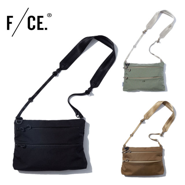 F/CE. (エフシーイー) /サコッシュバッグ  鞄  /SATIN SACOCHE L - 2カラー展開 /  FSE34222B0002
