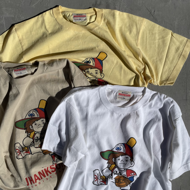 JHANKSON,ジャンクソン,半袖Tシャツ,BUFFAKUN,バッファ君,近鉄バッファローズ