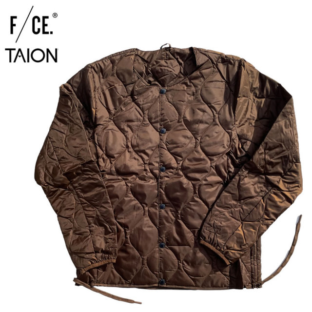 TAION BY F/CE. PACKABLE INNER DOWN JK - BROWN/ FSP09232U0001 