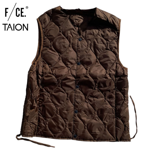 TAION,FCE,PACKABLEINNERDOWNVEST,FSP09232U0002,タイオン,エフシーイー,パッカブルインナーダウンベスト