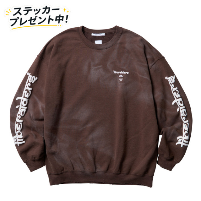 LIBERAIDERS,リベレイダース,スウェットクルーネック,トレーナー,アメリカ,メンズ
