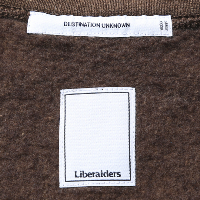 LIBERAIDERS,リベレイダース,スウェットクルーネック,トレーナー,アメリカ,メンズ