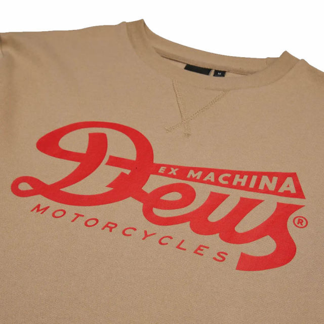 Deus Ex Machina☆RELIEF CREW ロゴプリント スウェットシャツ DEUS EX MACHINA / スウェット クルーネック トレーナー
