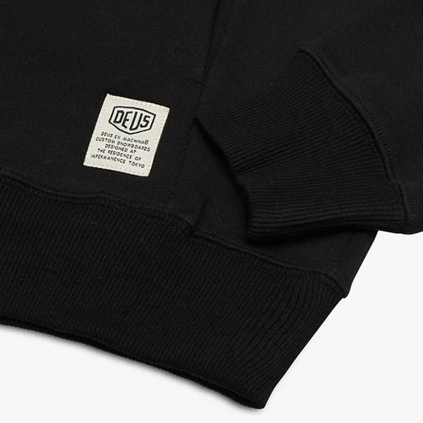 DEUSEXMACHINA,デウス,スウェット,モックネック,トレーナー,裏起毛,バリ,LA,サーフ,バイク,サーフィン,取扱,大阪