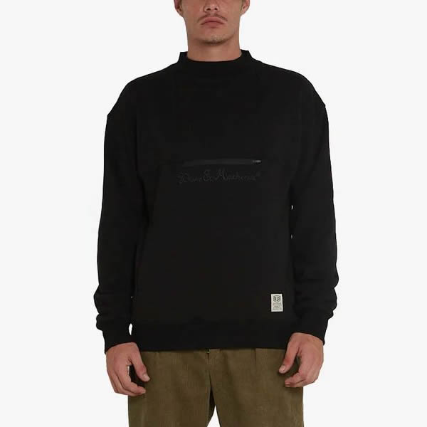 DEUSEXMACHINA,デウス,スウェット,モックネック,トレーナー,裏起毛,バリ,LA,サーフ,バイク,サーフィン,取扱,大阪