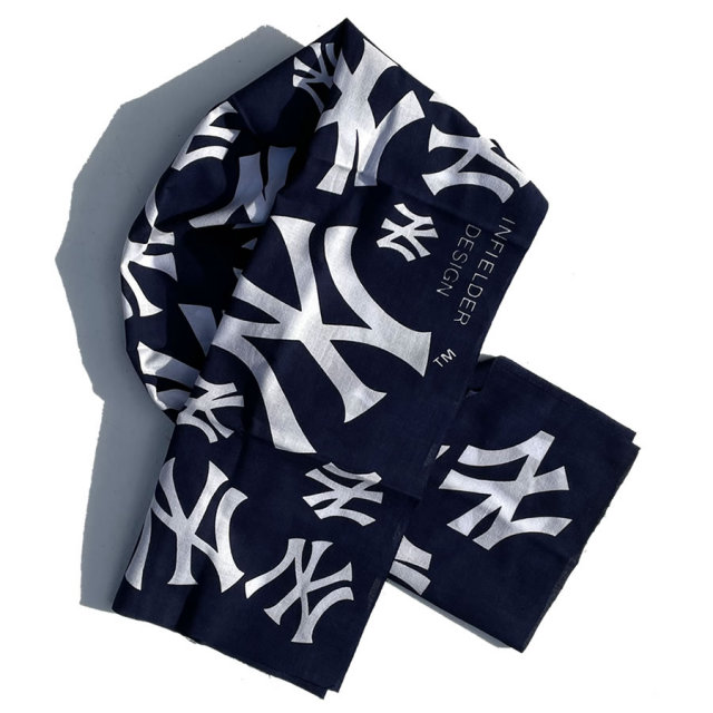 INFIELDERDESIGN,木綿手ぬぐい,MLB,メジャーリーグ,日本製,NYYANKEES,ニューヨークヤンキース