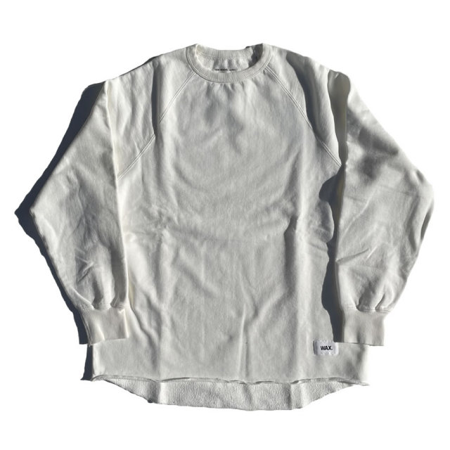 WAX(ワックス) / カットオフ スウェットクルー トレーナー / CUT OFF  