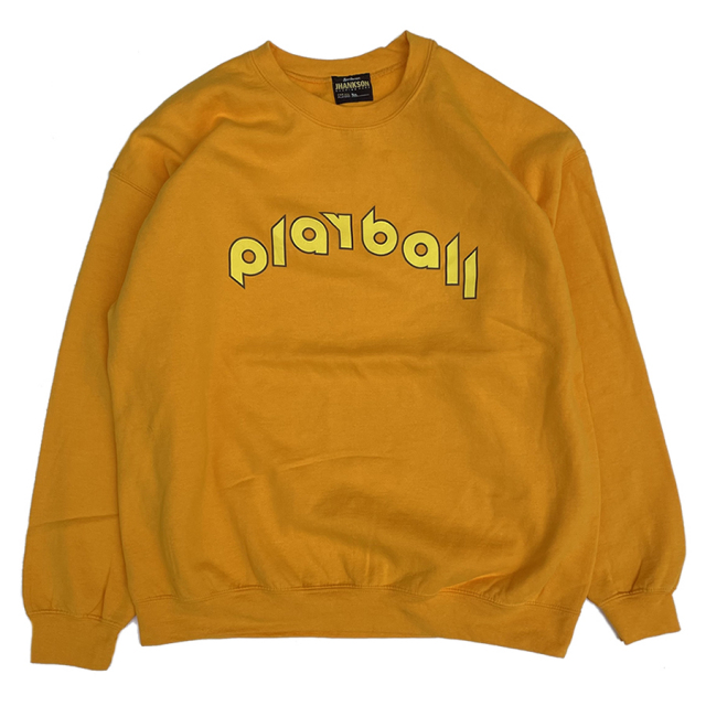 JHANKSON,ジャンクソン,裏起毛,スウェットクルーネック,トレーナー,ベースボール,メンズ