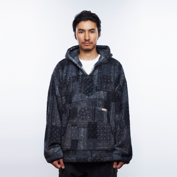 LIBERAIDERS / フリース フーディ / BANDANA PILE FLEECE HOODIE