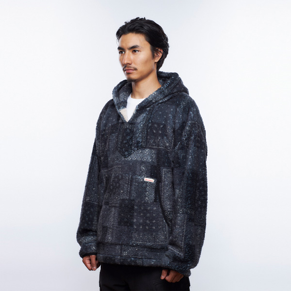 LIBERAIDERS / フリース フーディ / BANDANA PILE FLEECE HOODIE 