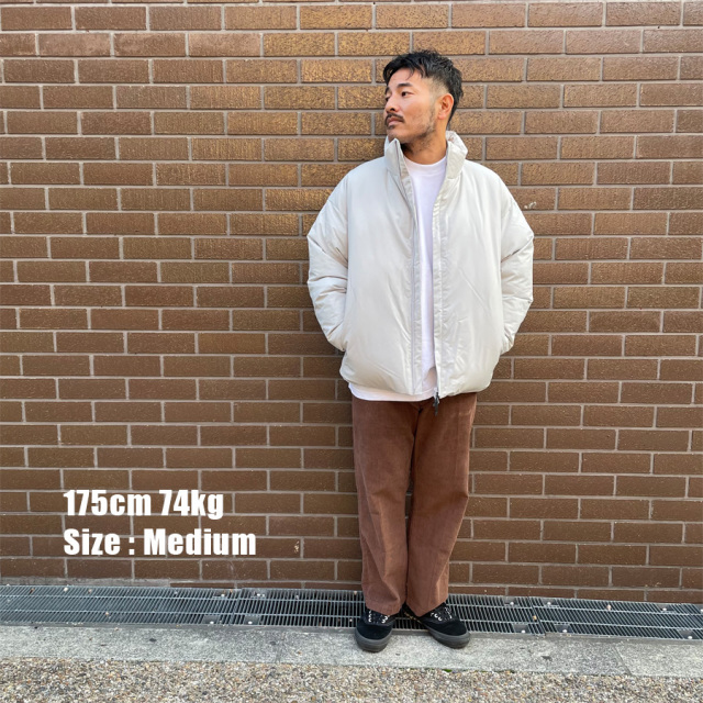 WAX(ワックス) / 中綿ジャケット / URBAN JACKET - L GRAY / WX-0295