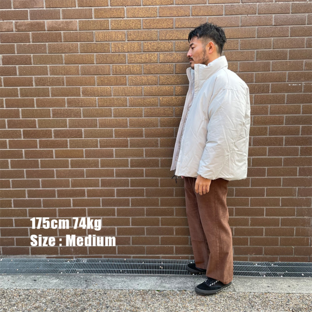 ワイズ　綿　ジャケット WAX(ワックス) / 中綿ジャケット / URBAN JACKET - L GRAY / WX-0295