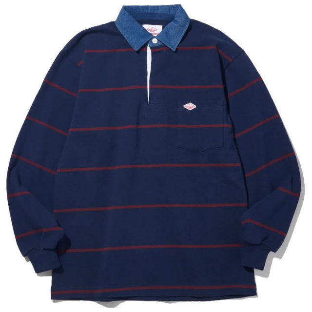 BATTENWEAR,バテンウェア,ラガーシャツ,ラグビーシャツ,POCKETRUGBYSHIRT
