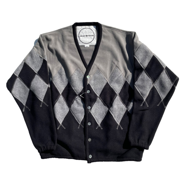 BURLAPOUTFITTER,バーラップアウトフィッター,フリースカーディガン