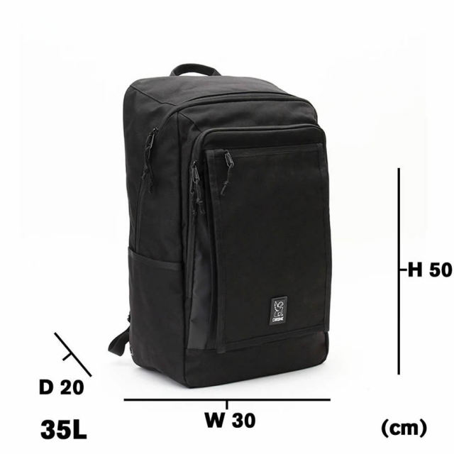 CHROME,クローム,クロム,リュックサック,バックパック,防水,COHESIVE35BACKPACK,BLACK,35L