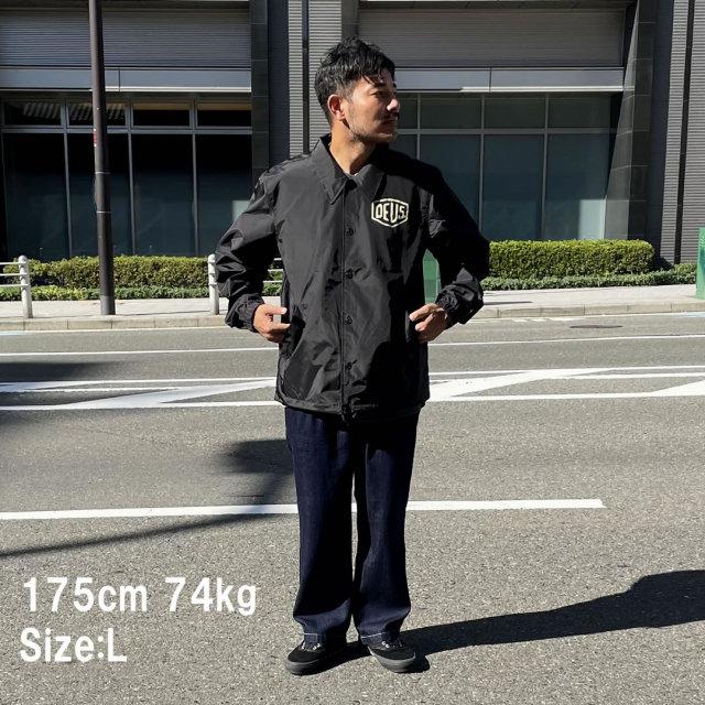 DEUS コーチジャケット　Sサイズ　浅草限定 DEUS コーチジャケット Sサイズ 浅草限定 DEUS コーチジャケット