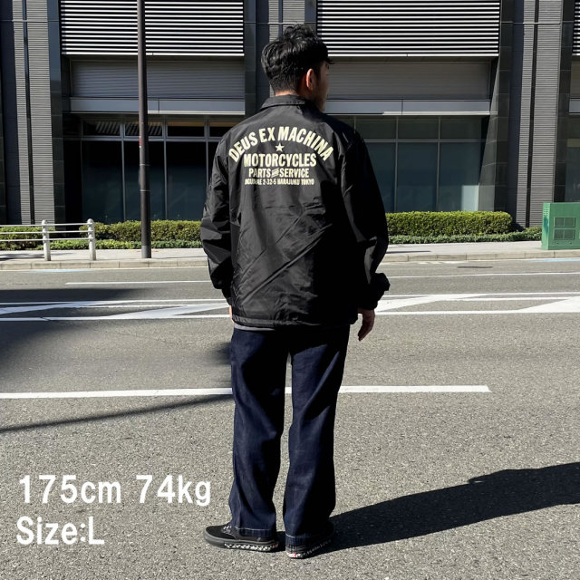 デウス　コーチジャケット DEUS EX MACHINA デウスエクスマキナ コーチジャケット デウス