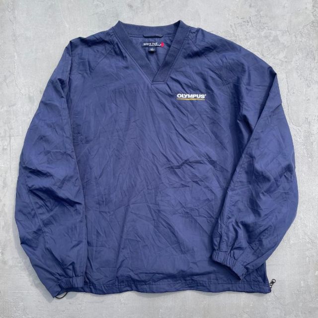 古着,USED,企業系,企業ロゴ,オリンパス,ナイロンジャケット,ピステジャケット