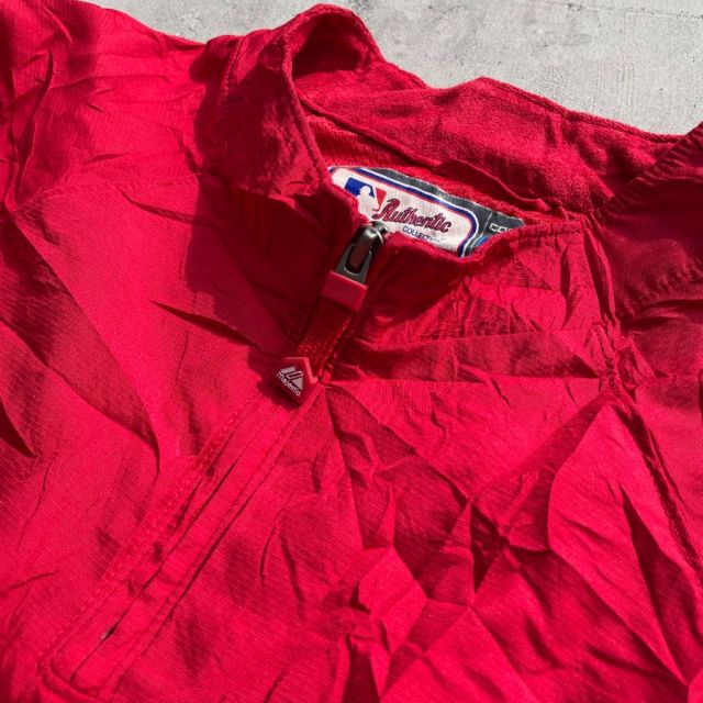 古着,USED,MLB,メジャーリーグ,CLEVELANDINDIANS,クリーブランドインディアンス,ハーフジップジャケット