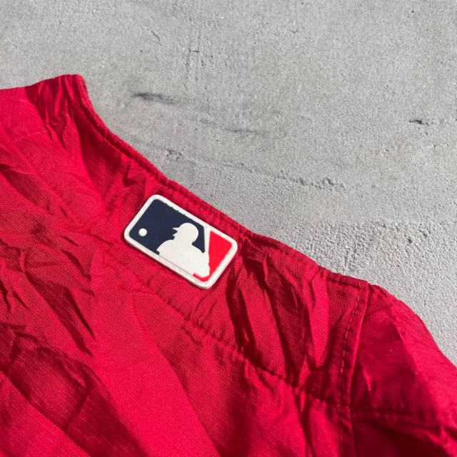 古着,USED,MLB,メジャーリーグ,CLEVELANDINDIANS,クリーブランドインディアンス,ハーフジップジャケット