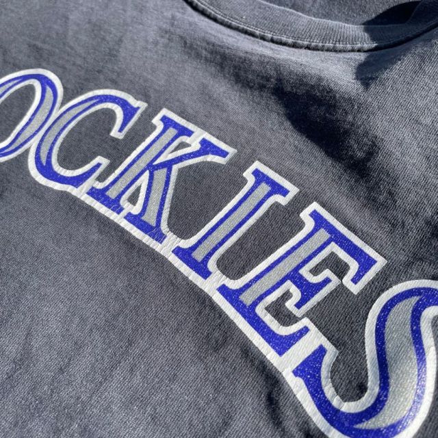 古着,USED,MLB,メジャーリーグ,COLORADOROCKIES,コロラドロッキーズ,Tシャツ
