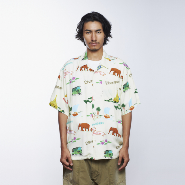 liberaiders リベレイダース　アロハシャツ　開襟シャツ　サイズM Liberaiders｜リベレイダース｜RAYON ALOHA SHIRTの通販 - AMPERE