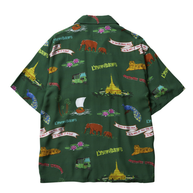 LIBERAIDERS,リベレイダース,アロハシャツ,アメリカ,メンズ