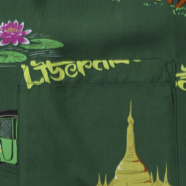 liberaiders リベレイダース　アロハシャツ　開襟シャツ　サイズM リベレイダース シャツ Liberaiders RAYON ALOHA SHIRT メンズ