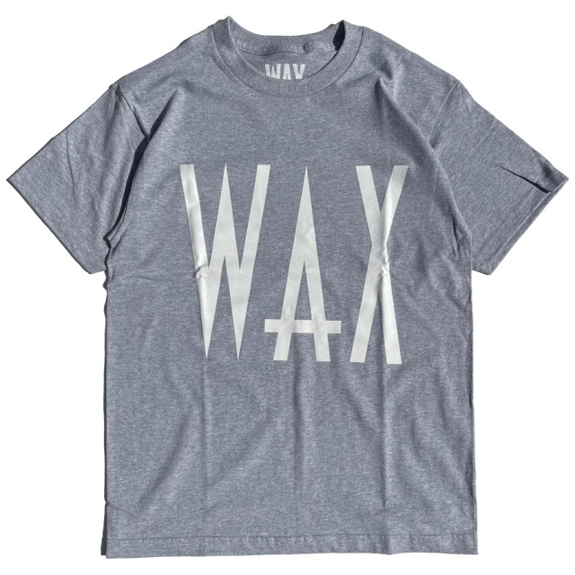 WAX(ワックス) / 半袖Tシャツ / WAX BIG LOGO TEE - GRAY / WX