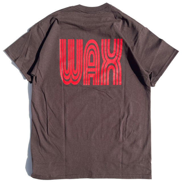 WAX(ワックス) / 半袖Tシャツ / WAX LOGO TEE - BROWN / WX-0361