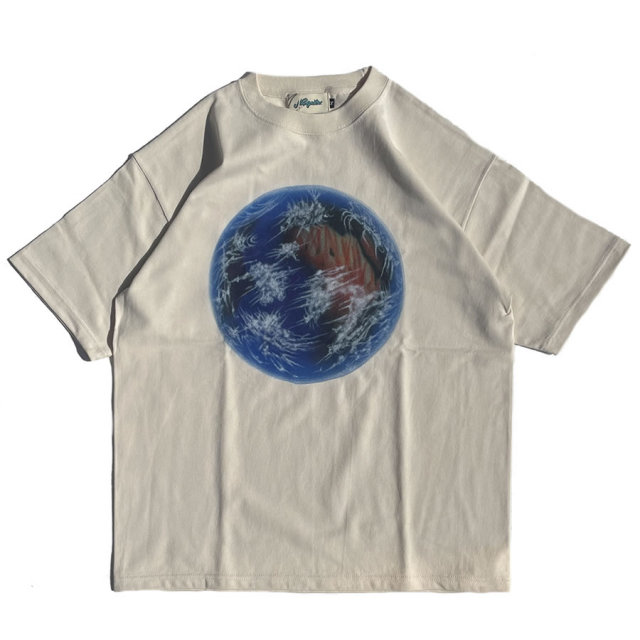 NASNGWAM,ナスングワム,半袖Tシャツ,日本製,地球,EARTHTEE