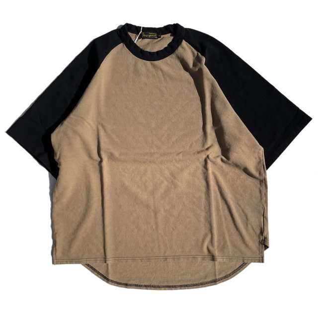 NASNGWAM,ナスングワム,半袖Tシャツ,日本製,ラグラン,メンズ