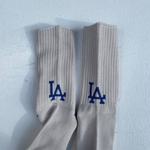 ROSTERSOX,ロスターソックス,靴下,ソックス,クルーソックス,MLB,メジャーリーグ,LA,ドジャース