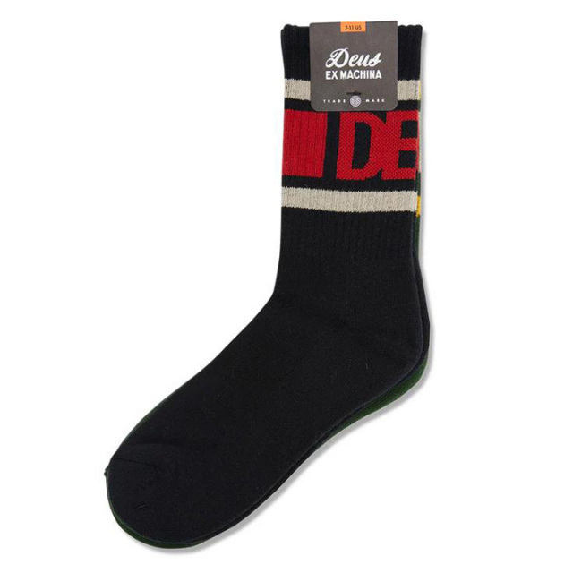 Deus Ex Machina☆SPRINT MOTO SOCK (2 PACK) ソックス 靴下 DMF247736.SprintmotoSock.
