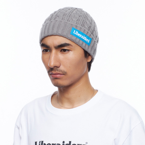 LIBERAIDERS(リベレイダース) / ビーニー ニット帽 / CABLE KNIT CAP