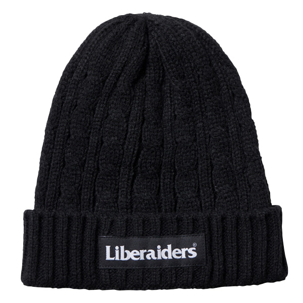 LIBERAIDERS(リベレイダース) / ビーニー ニット帽 / CABLE KNIT CAP