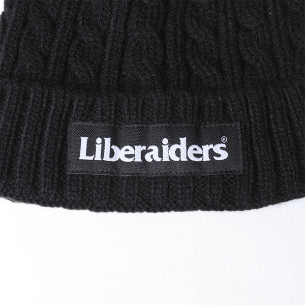 LIBERAIDERS(リベレイダース) / ビーニー ニット帽 / CABLE KNIT