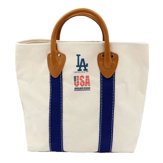 INFIELDERDESIGN,トートバッグ,MLB,メジャーリーグ,ドジャース,LA