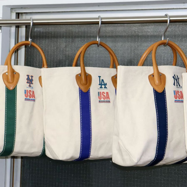 MLB トートバッグ 刺繍ロゴ メンズ レディース : ZOZOTOWN Yahoo