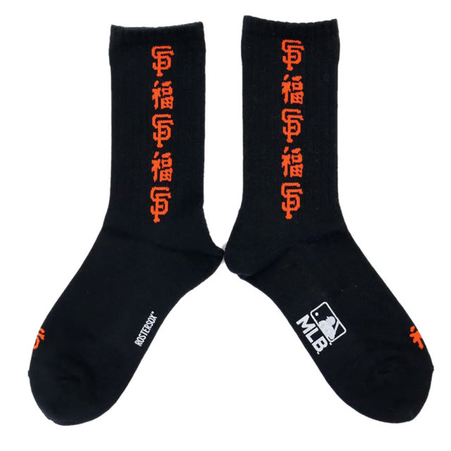 ROSTER SOX(ロスターソックス) x MLB / 靴下 クルーソックス