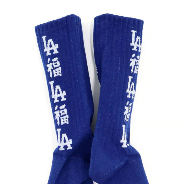 ROSTERSOX,ロスターソックス,靴下,ソックス,クルーソックス,MLB,メジャーリーグ,LA,ドジャース